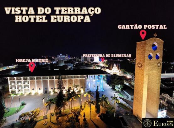 Hotel Europa 布卢梅瑙 外观 照片